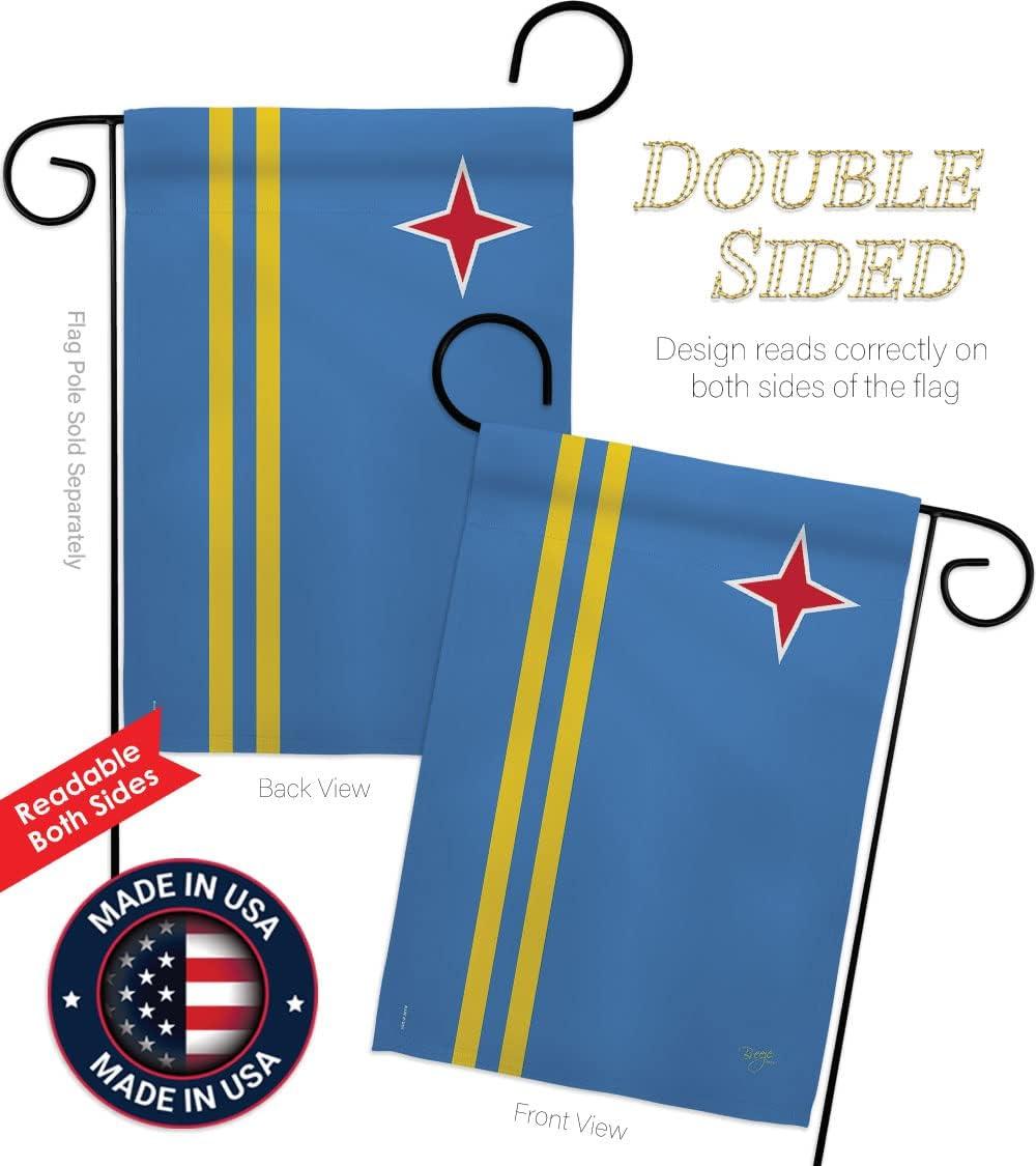 Double Sided Polyester House Flag