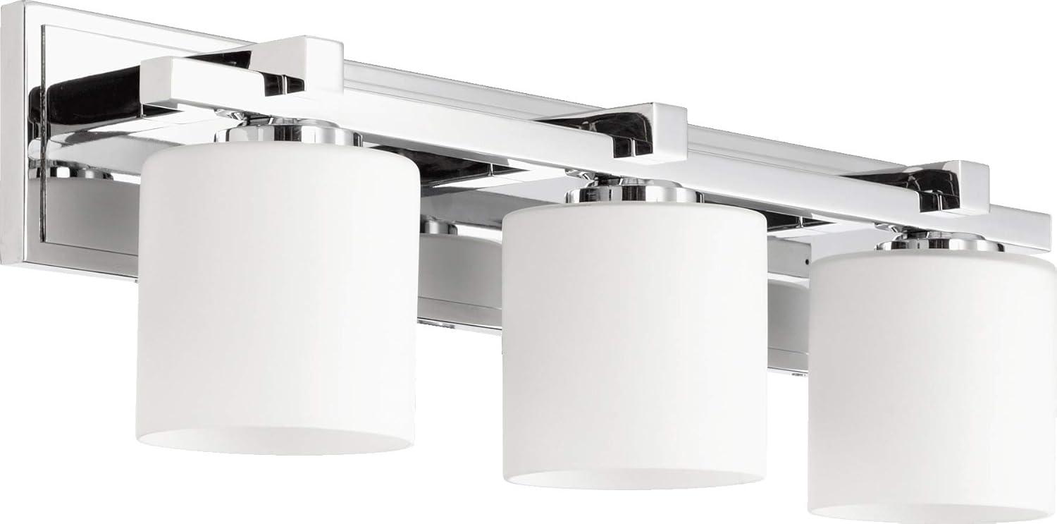 Quorum Lighting - Three Light Vanity - Vanity - 3 Light Cylinder Bath Vanity in