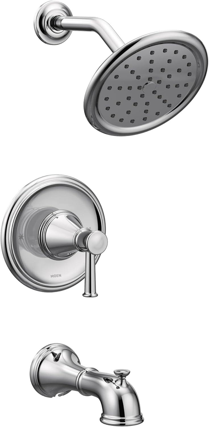 Belfield Tub and Shower Faucet with Lever Handle and Posi-Temp