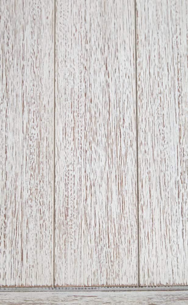 White Farmhouse 5-Drawer Chest with Dovetail Drawer