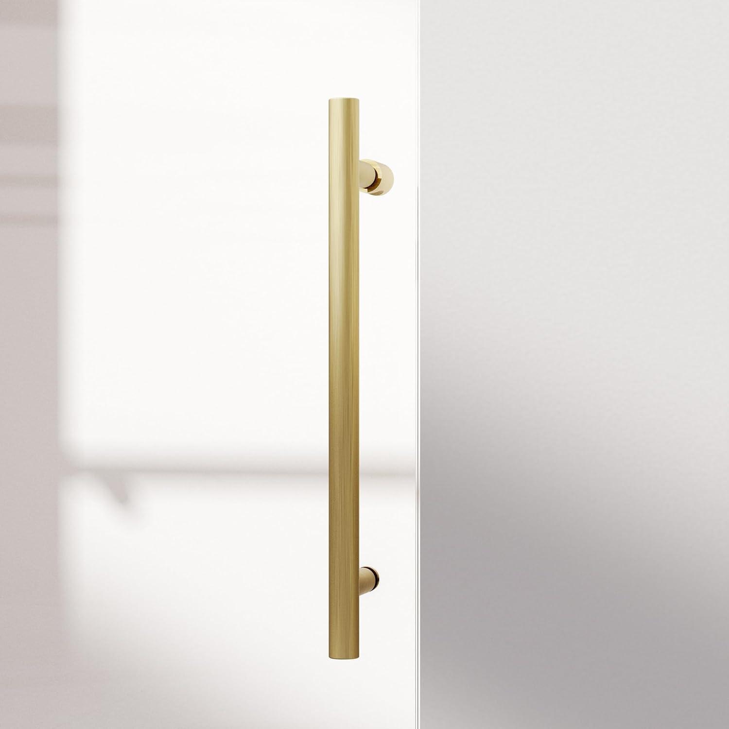 Dimorphos 56-60"W x 76"H Frameless Double Sliding Shower Door with 10mm Tempered Glass Door 11DD161822LL