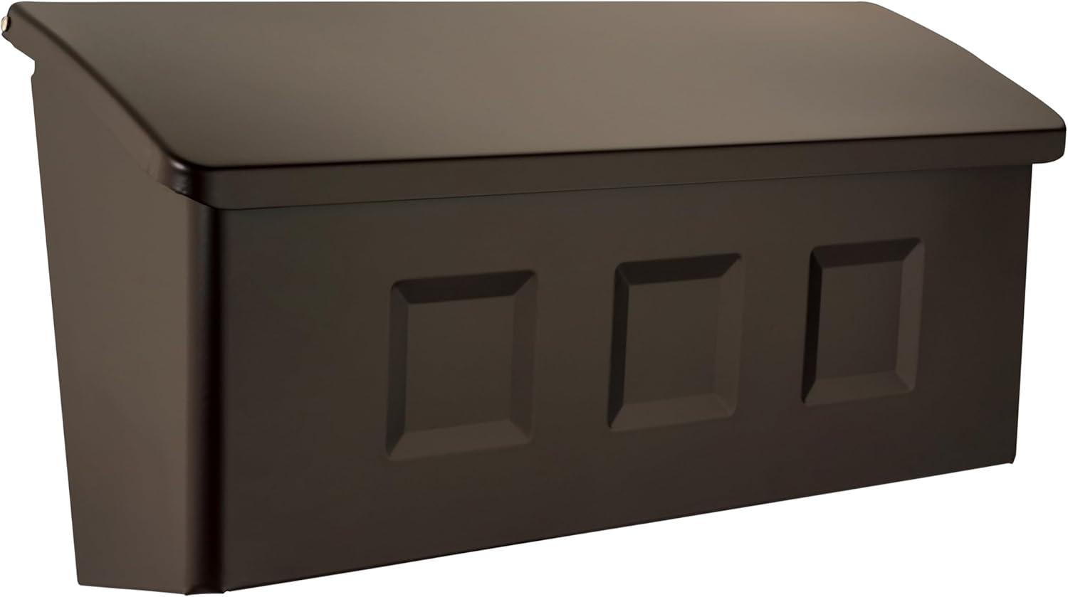 Wayland Wall Mount Mailbox Rubbed Bronze