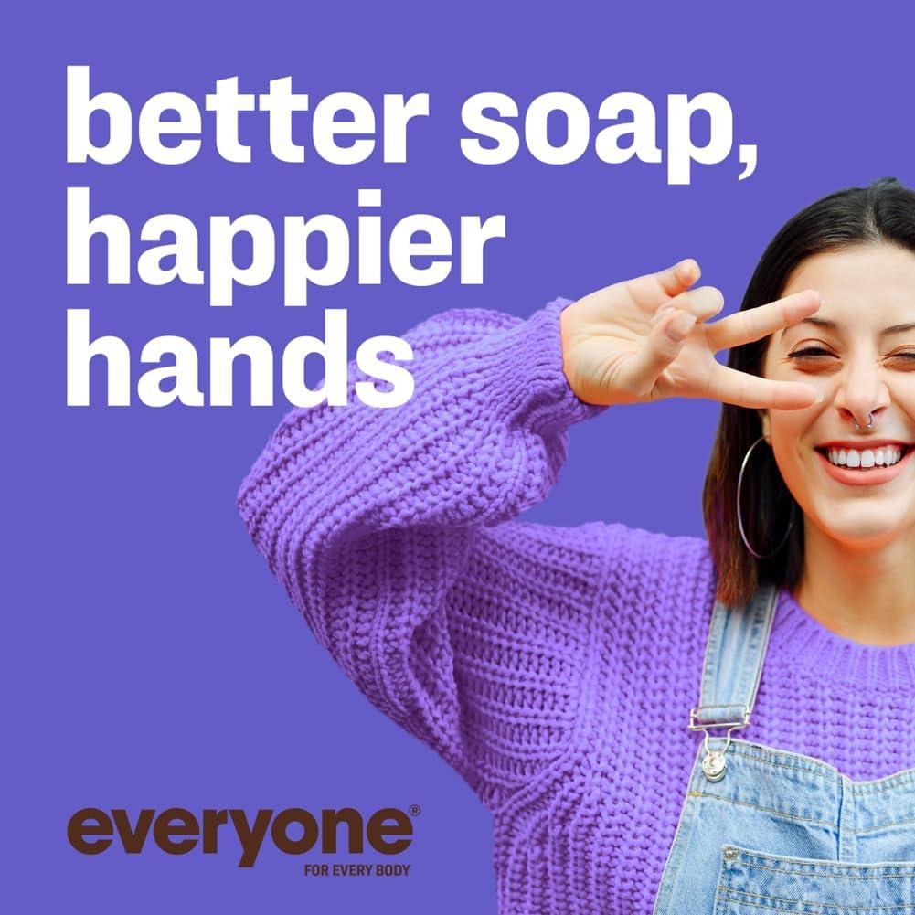 Everyone Liquid Hand Soap Refill, 1 Gallon, Lavender and Coconut, Plant-Based Cleanser with Pure Essential Oils