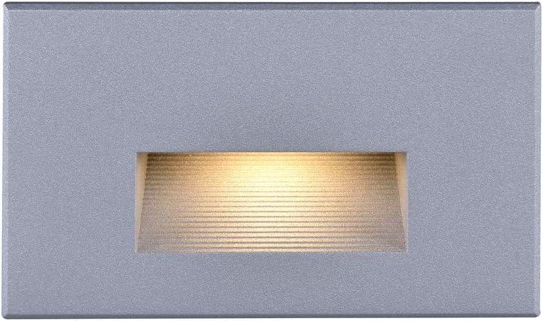 Gray LED Horizontal Step Light with Modern Design