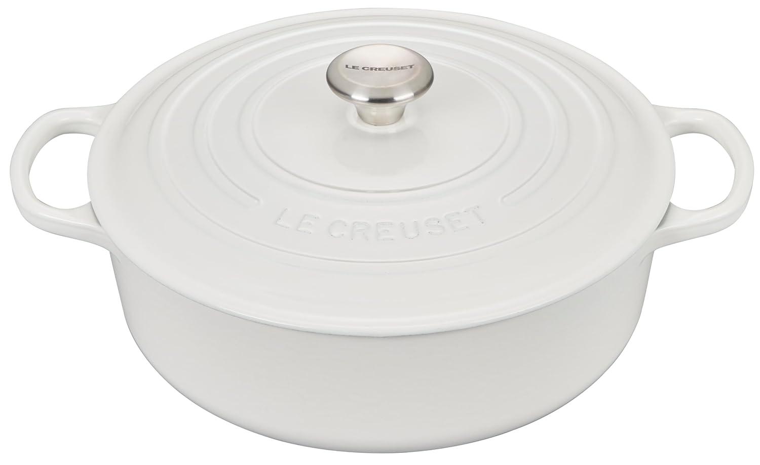Le Creuset Le Creuset Enameled Cast Iron Signature Round Wide Dutch Oven, 6.75 Qt.
