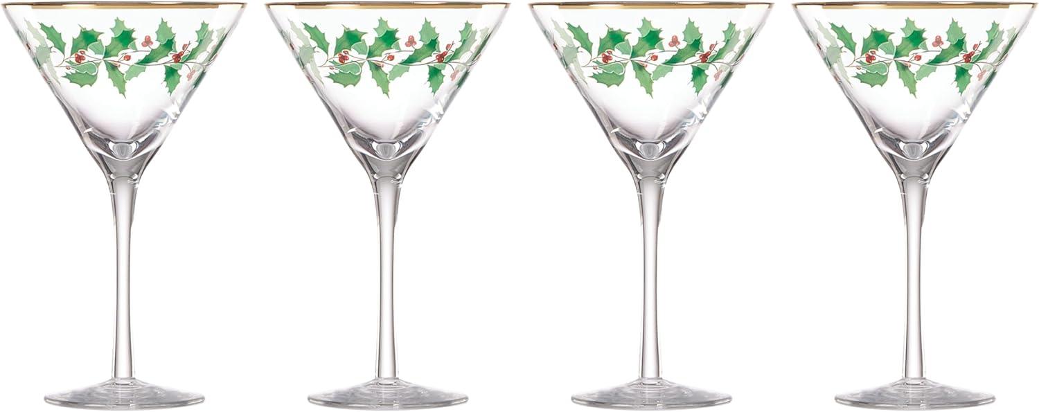 Holiday 8 oz. Martini Glass