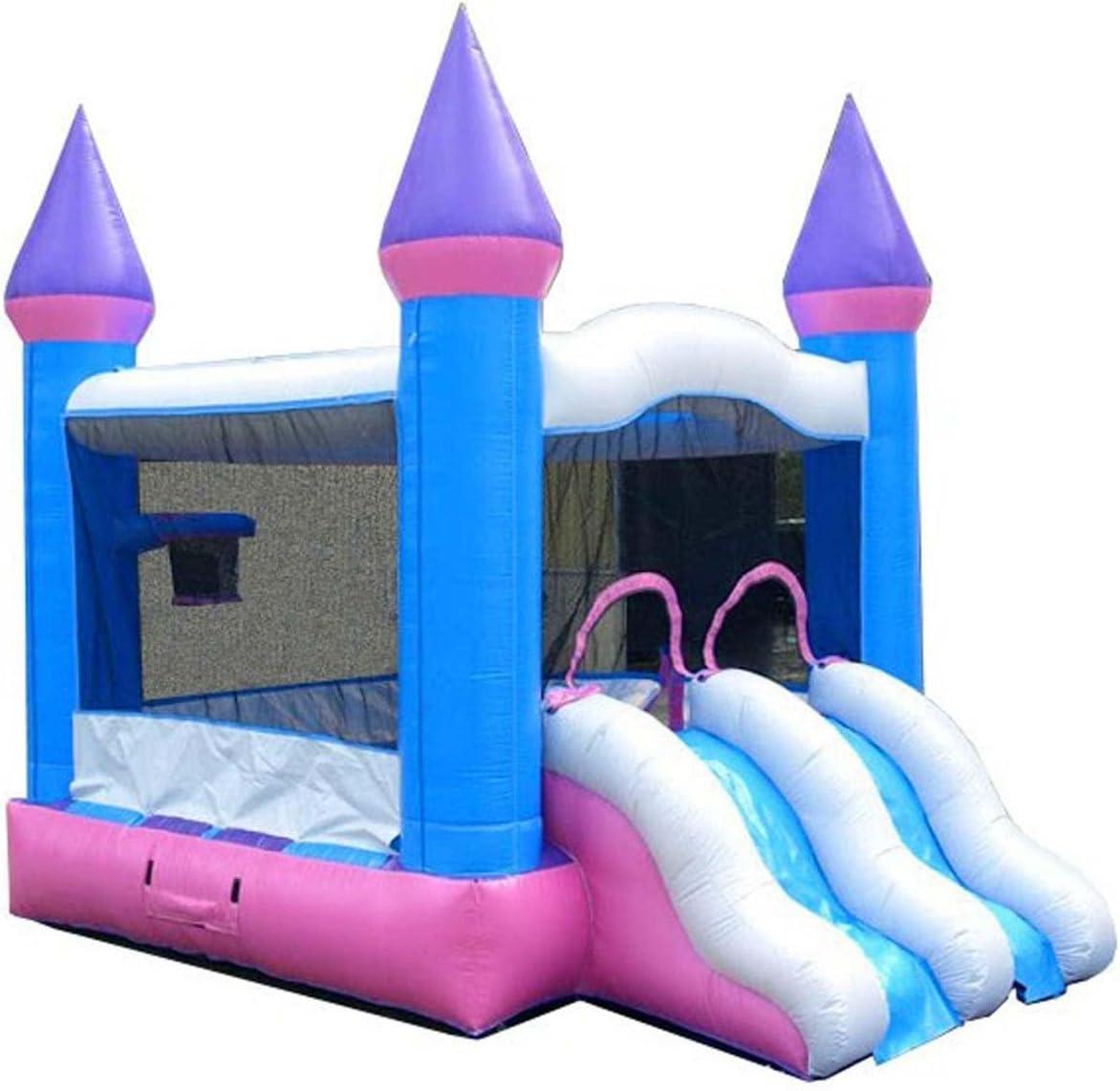 Pogo Bounce House Crossover Bounce House with Slide, Dual Slide with Blower