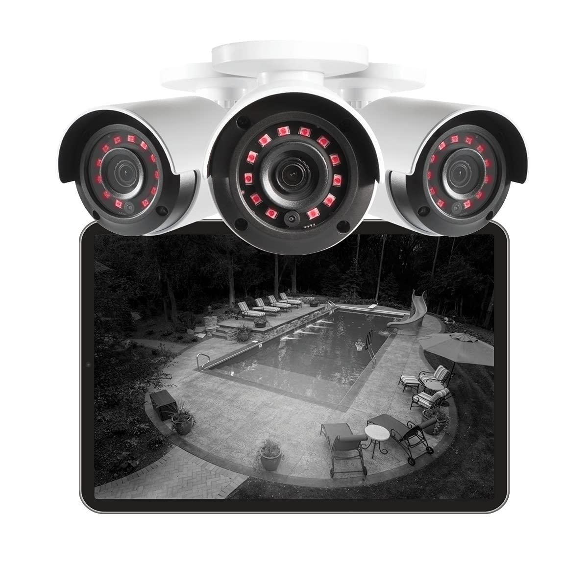 Lorex 1080p HD Wired DVR Security System with 8 Weatherproof Cameras