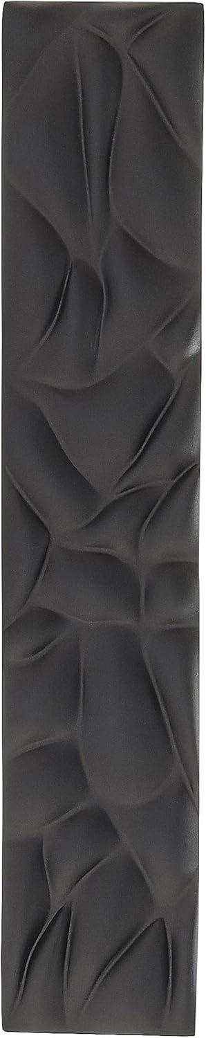 Amerock | Cabinet Pull | Matte Black | 5-1/16 inch (128 mm) Center to Center | Calathea | 1 Pack | Drawer Pull | Drawer Handle | Cabinet Hardware