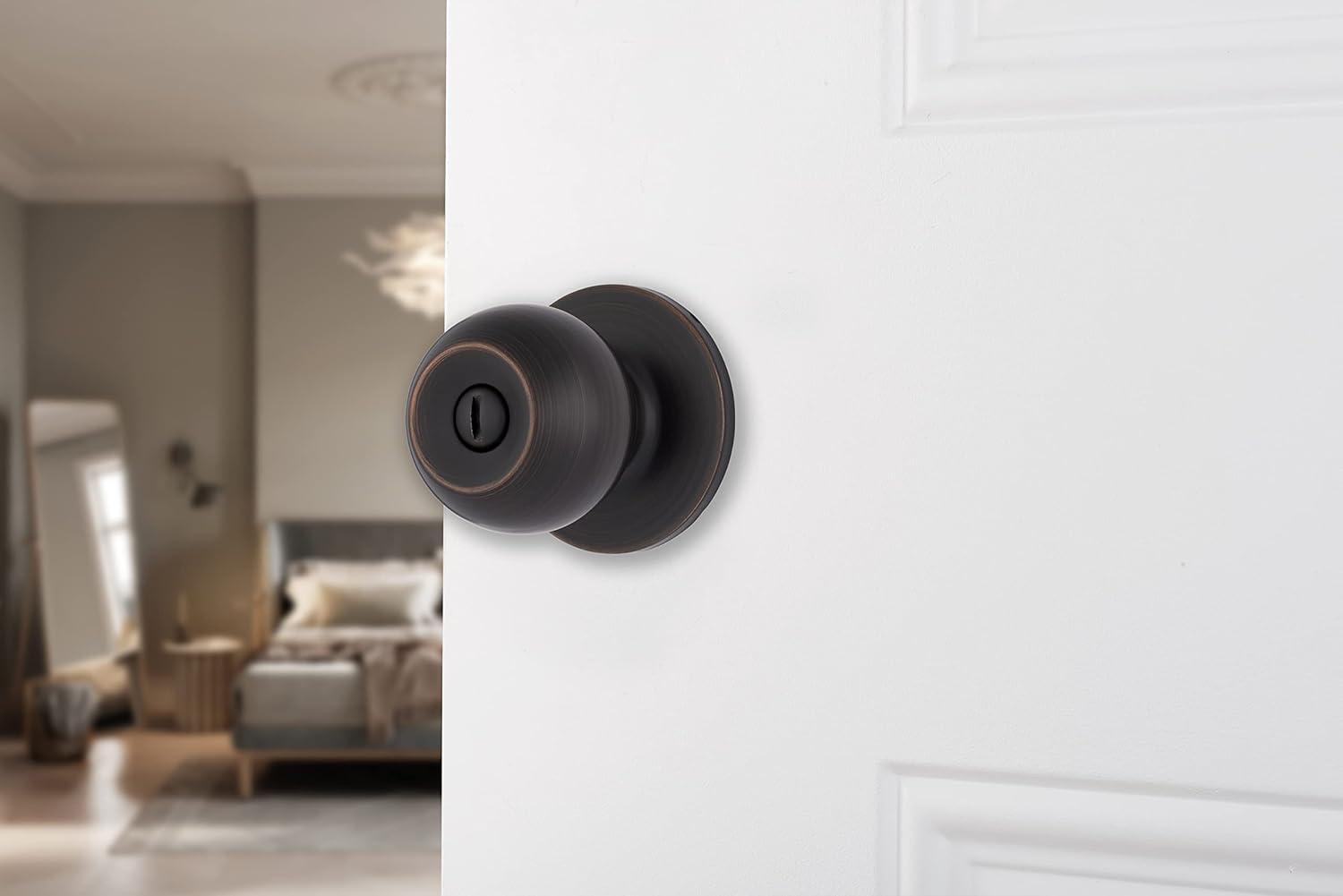 Brinks Raleigh Series Privacy Transitional Ball Knob