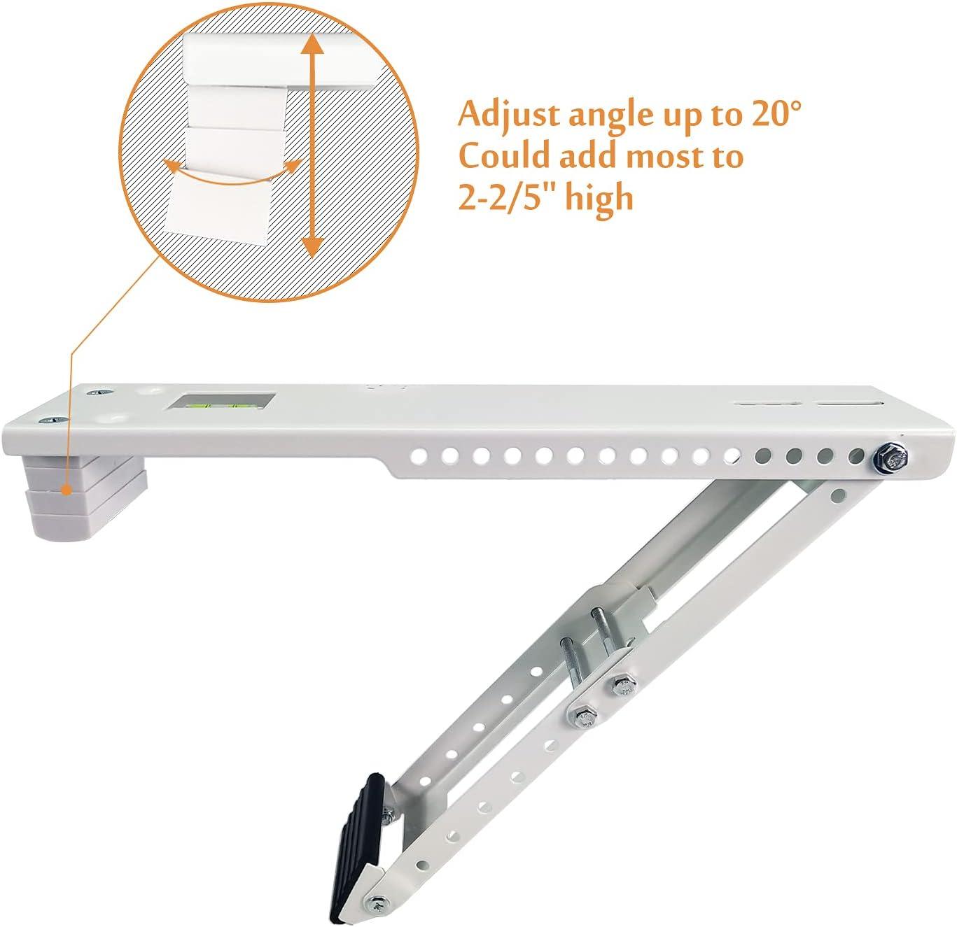 Foozet Window Air Conditioner Support Bracket , Window AC Bracket Light Duty , Window AC Support Up to 85 lbs