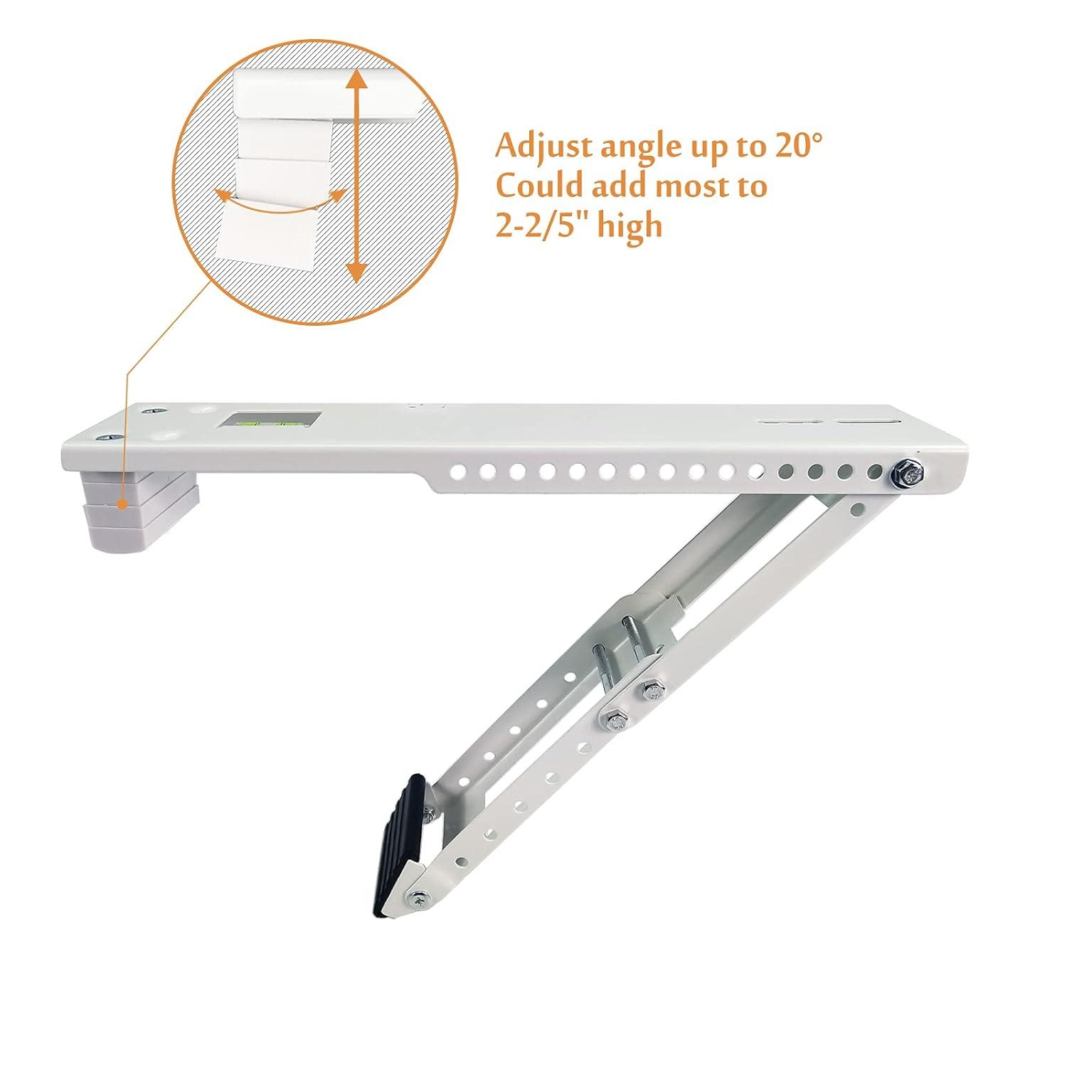 Foozet Window Air Conditioner Support Bracket , Window AC Bracket Light Duty , Window AC Support Up to 85 lbs