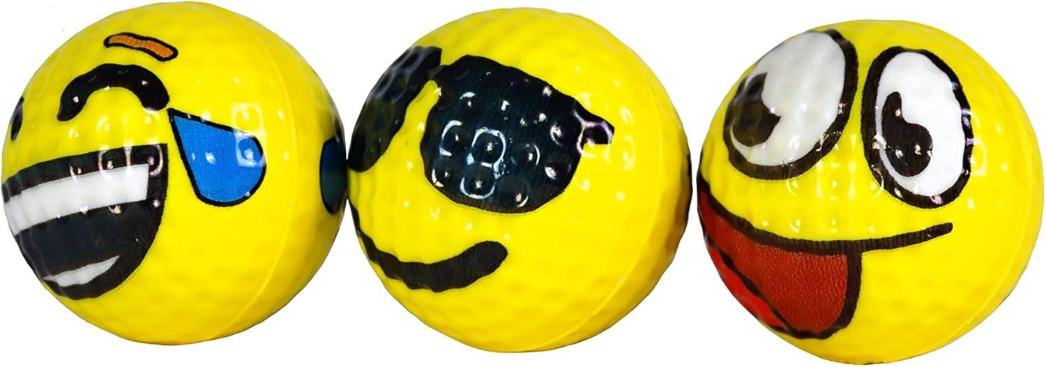 Izzo Golf Emoji Practice Balls 12 Pack