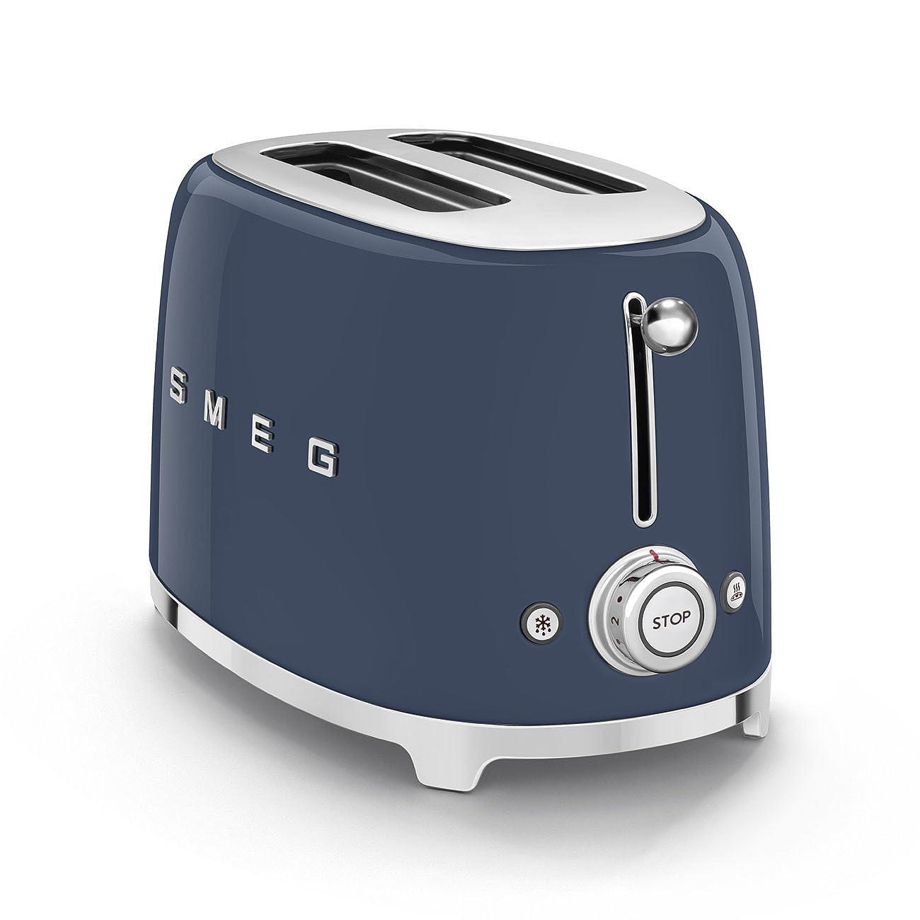 SMEG Navy 2-Slice Retro Toaster