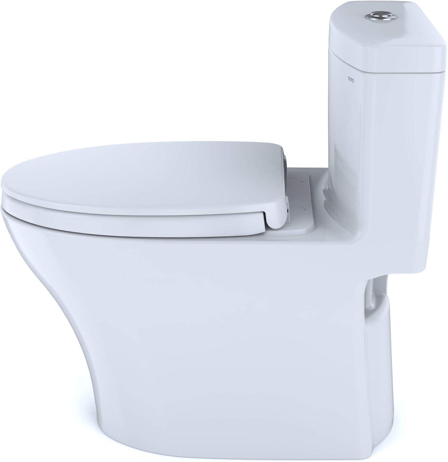 Aquia® Dual-Flush Elongated One-Piece Toilet with Tornado Flush (Seat Included)