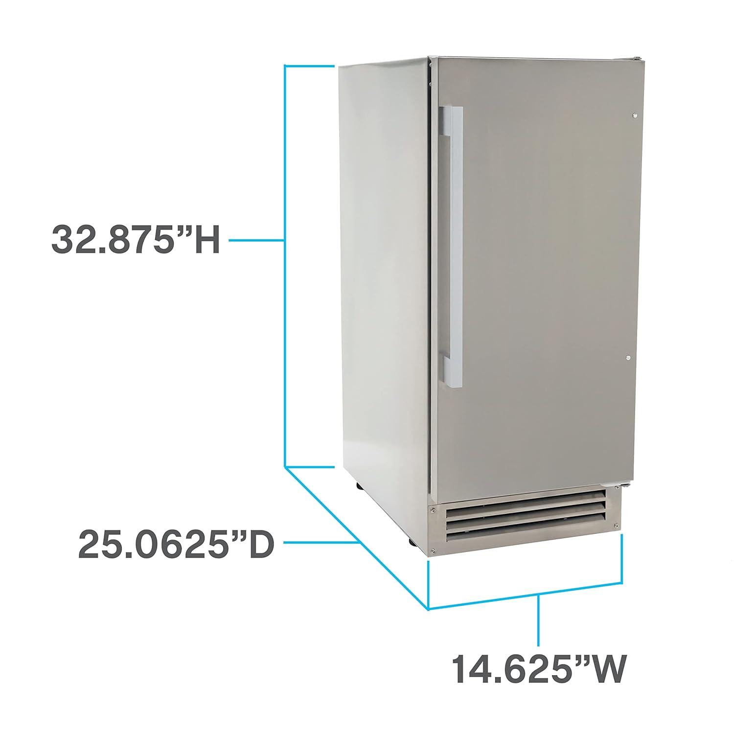 Avanti Products Avanti ELITE Series Outdoor Built-In Ice Maker