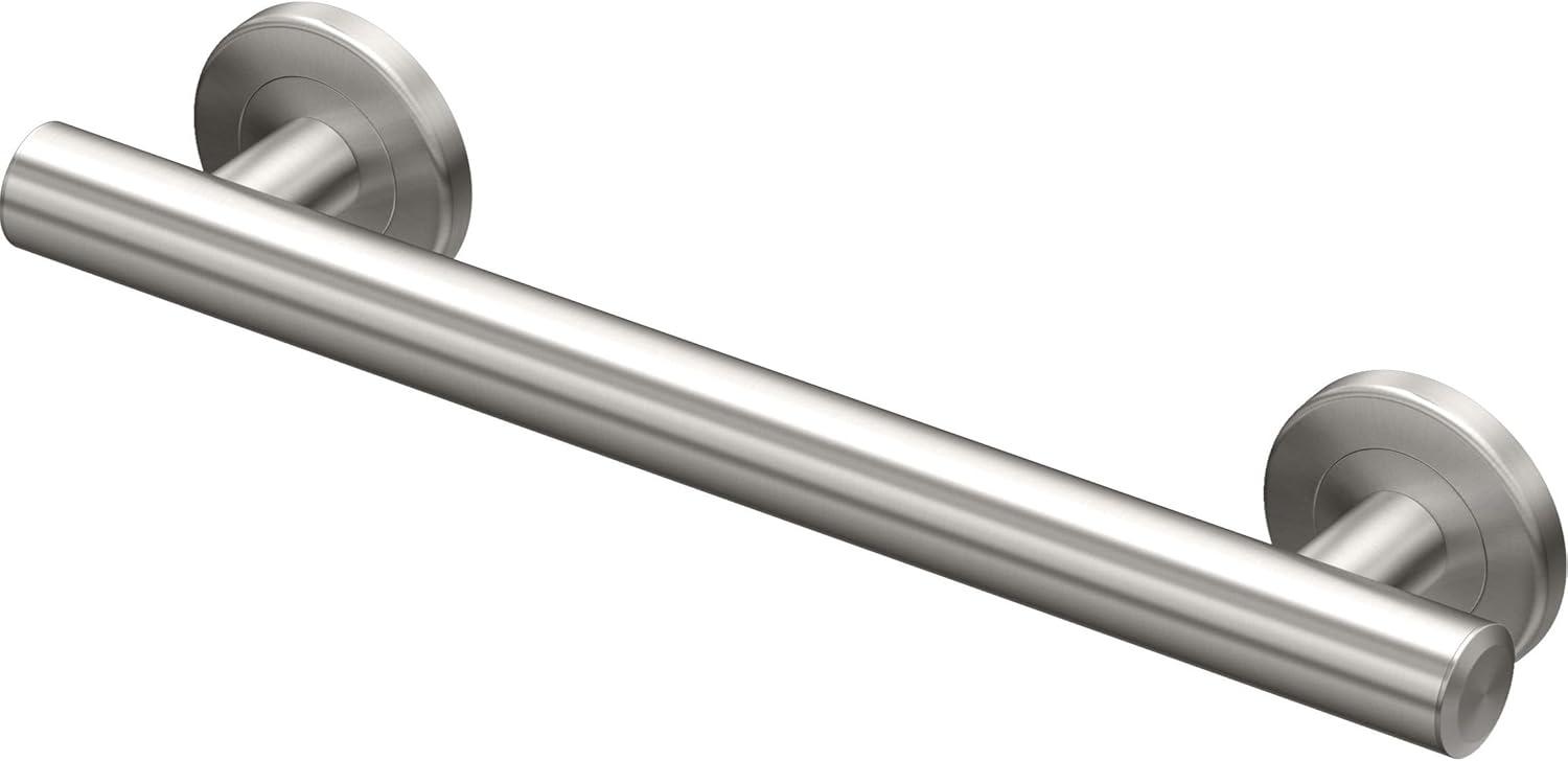 Latitude II Stainless Steel Wall Mount Grab Bar | ADA Compliant Safety Bar For Bathroom