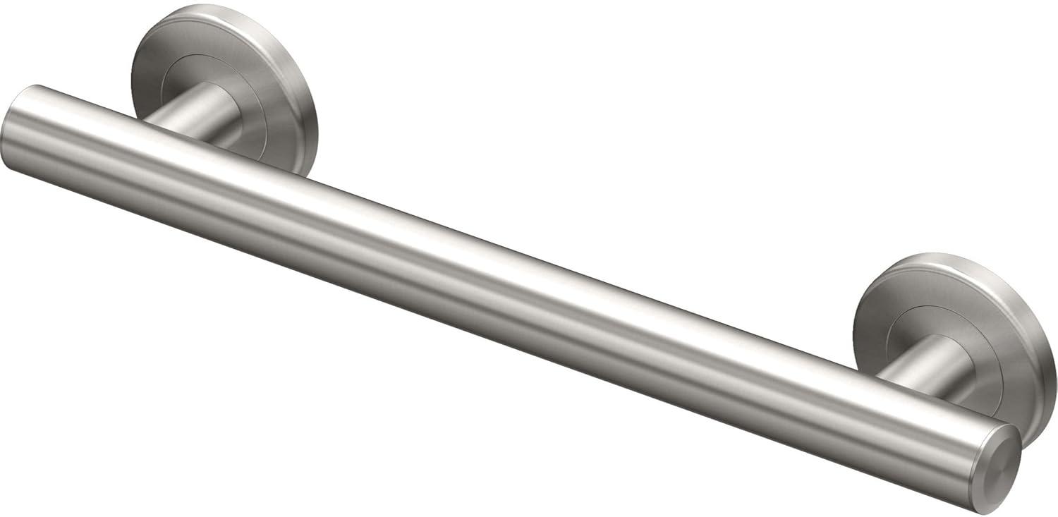 Latitude II Stainless Steel Wall Mount Grab Bar | ADA Compliant Safety Bar For Bathroom