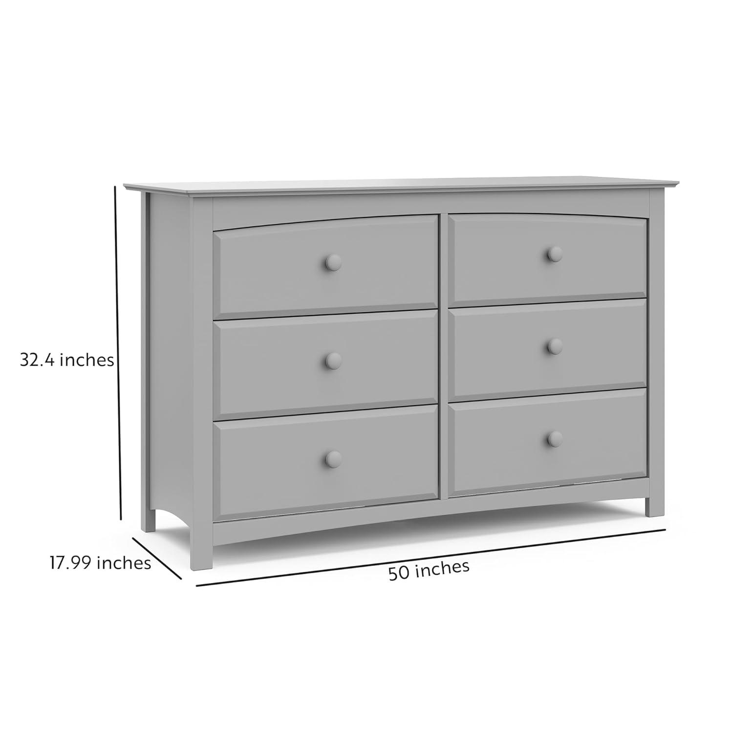 Kenton 6 Drawer Double Dresser