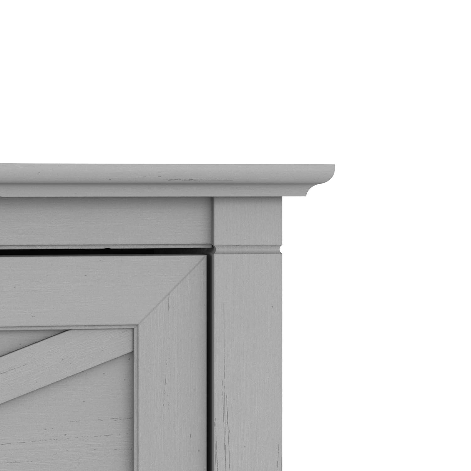 Bush Furniture Key West Lateral File Cabinet, 2 Drawer, Cape Cod Gray