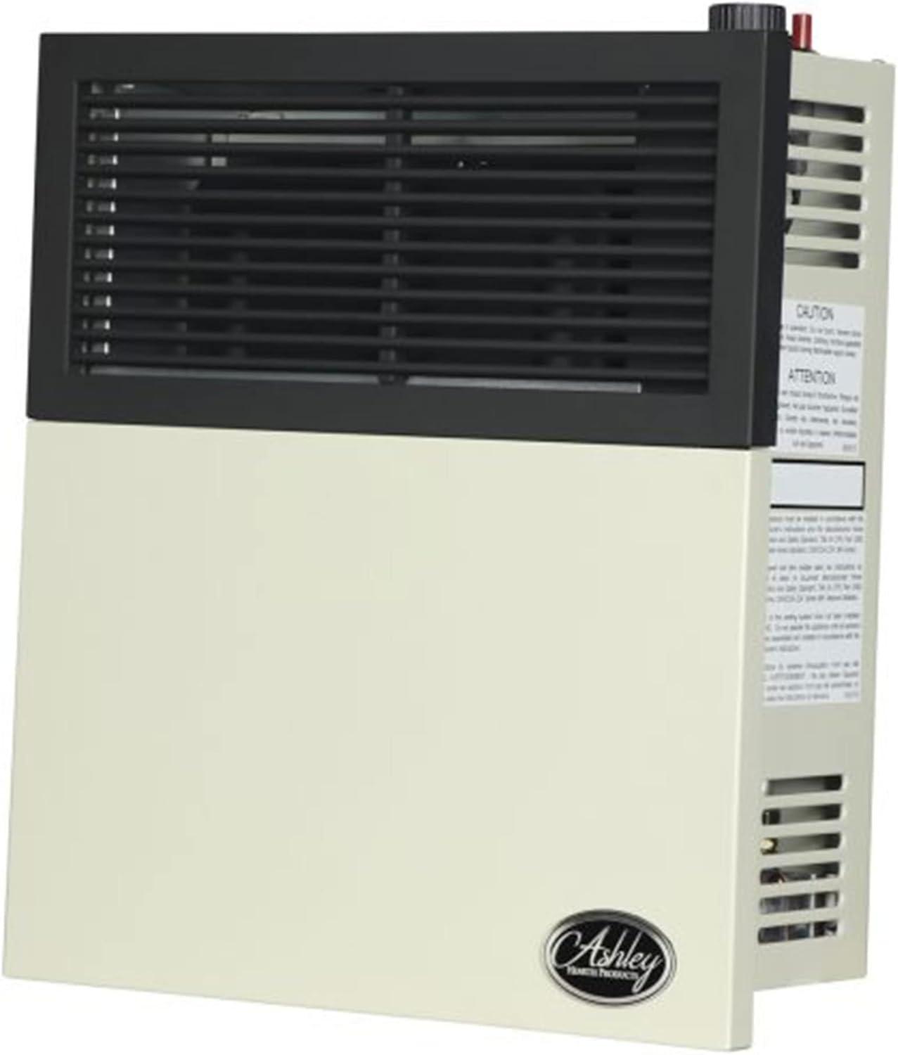 Ashley Hearth Products 11,000 BTU Direct Vent Liquid Propane Wall Mounted Heater with Piezo Lightning, Safety Pilot and Built-In Regulator, Cream