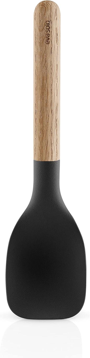 Eva Solo | Nordic Kitchen Serving Spoon, Large | Natural Oak Handle | Serving Utensil Buffet Banquet Spoon | Danish Design & Functionality