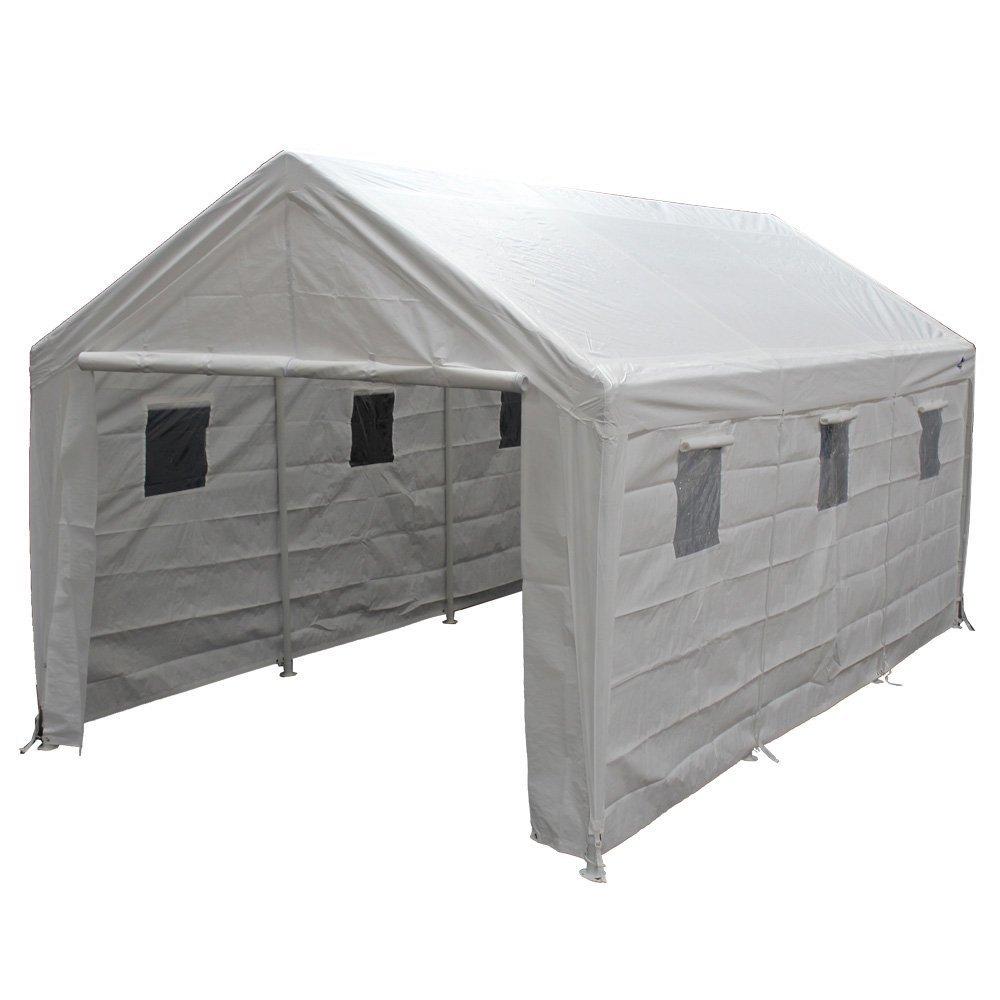 King Canopy Hercules 10ft 8in x 20ft Steel Frame Enclosed Canopy Garage