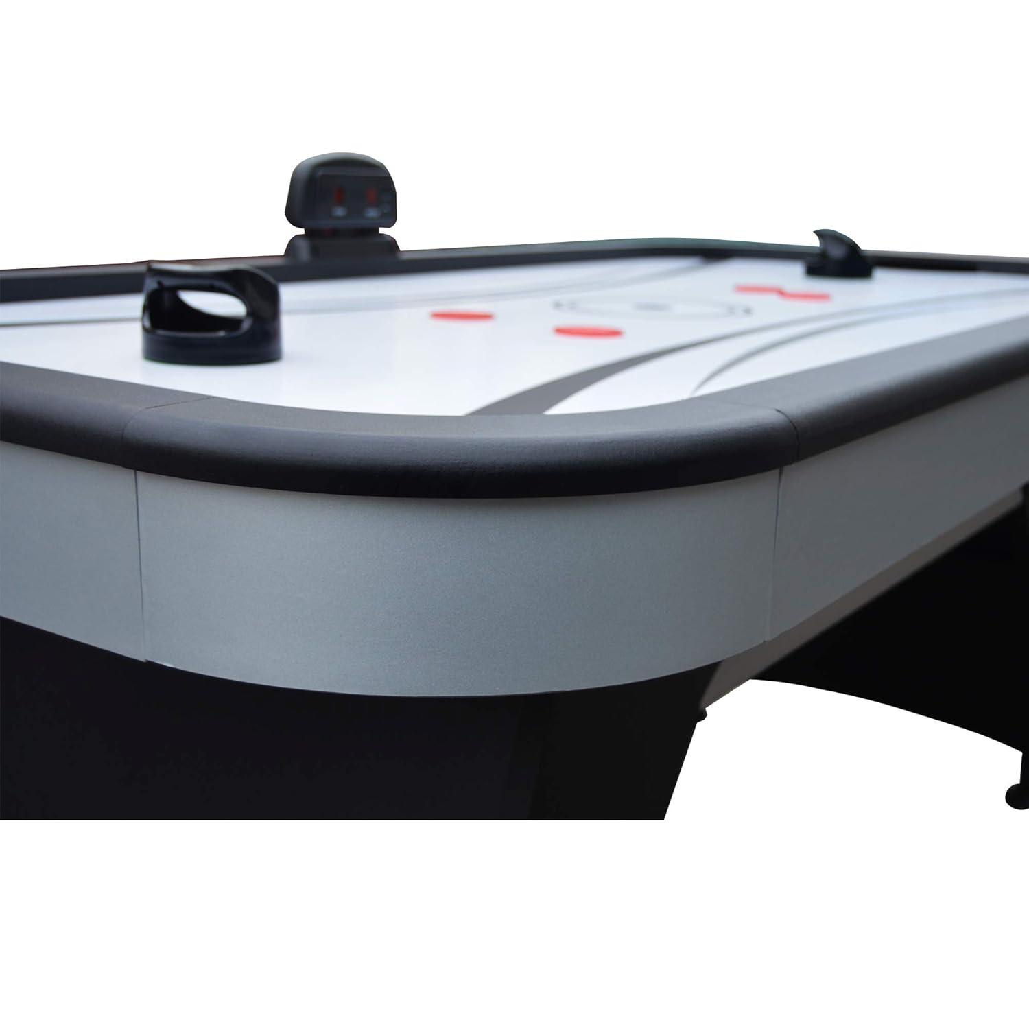 Hathaway Games Silverstreak 72.5" 2 -Player Air Hockey Table with Digital Scoreboard