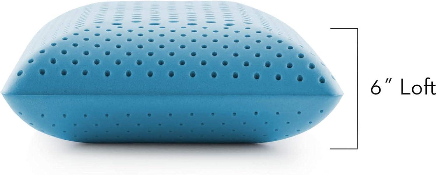 Queen Blue Gel-Infused ActiveDough Cooling Pillow