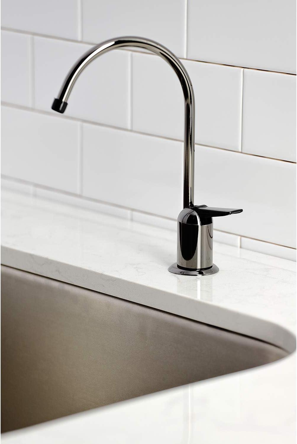 Kingston Brass Water Onyx Single-Handle 1-Hole Deck Mount Water Filtration Faucet