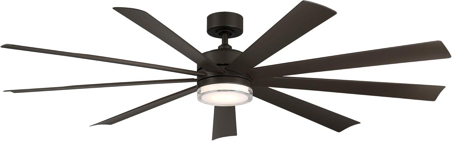 Wynd XL Bronze 72" Smart Ceiling Fan with LED Light and Remote