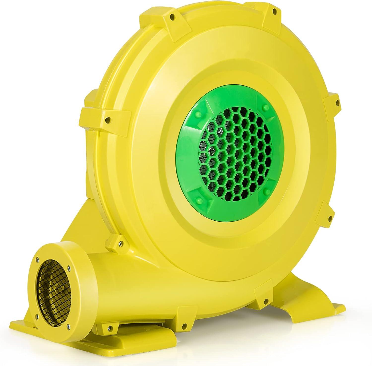 Costway Inflatable Bounce House Blower 1100W 1.5HP Air Pump Commercial Castle Slide Fan