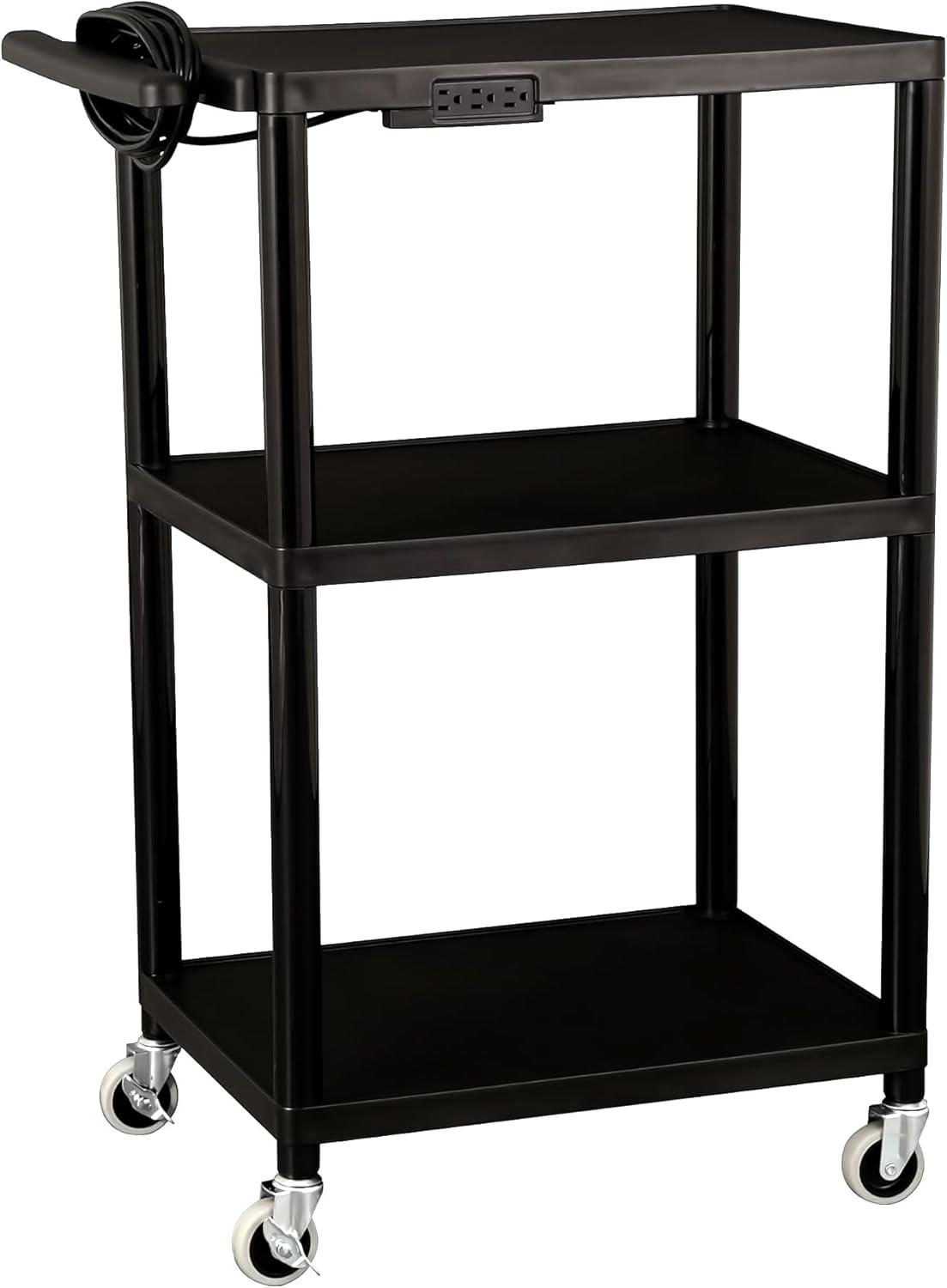 41'' H x 28'' W AV Cart with Wheels