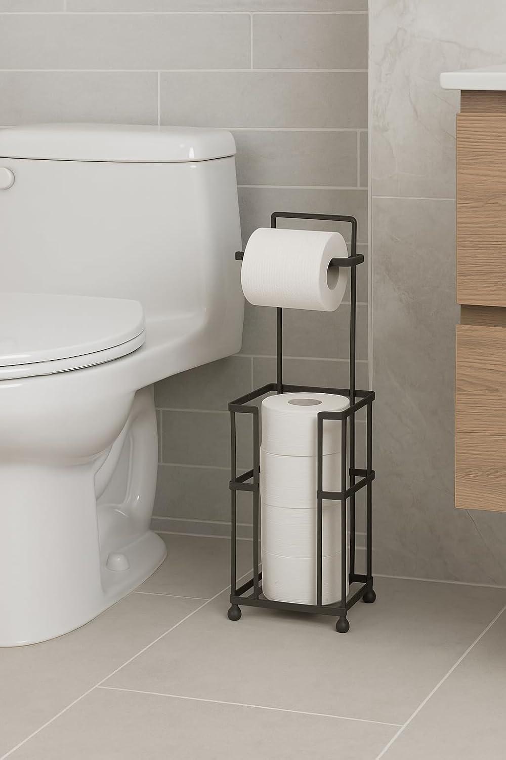 Free Standing Toilet Paper Holder