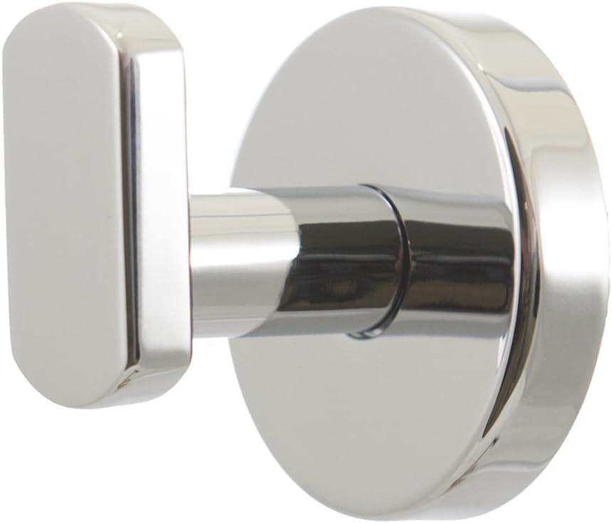 Polished Chrome Wall Mounted Robe Hook