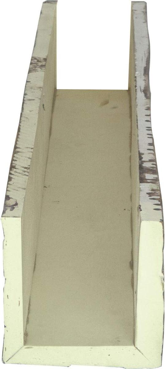 Ekena Millwork Hand Hewn Timberthane Faux Wood 3-Sided Ceiling Beam (U-beam)