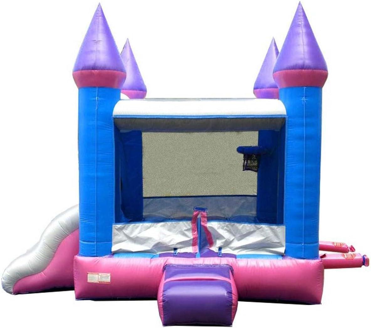 Pogo Bounce House Crossover Bounce House with Slide, Dual Slide with Blower