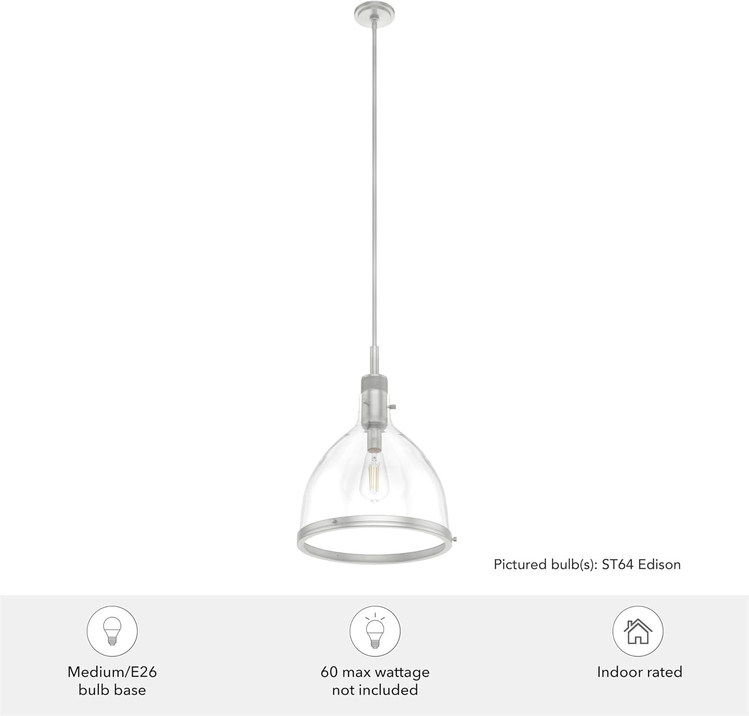 Van Nuys 1 Light Bell Pendant