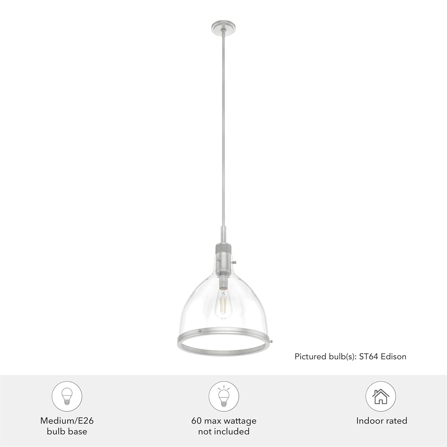 Van Nuys 1 Light Bell Pendant