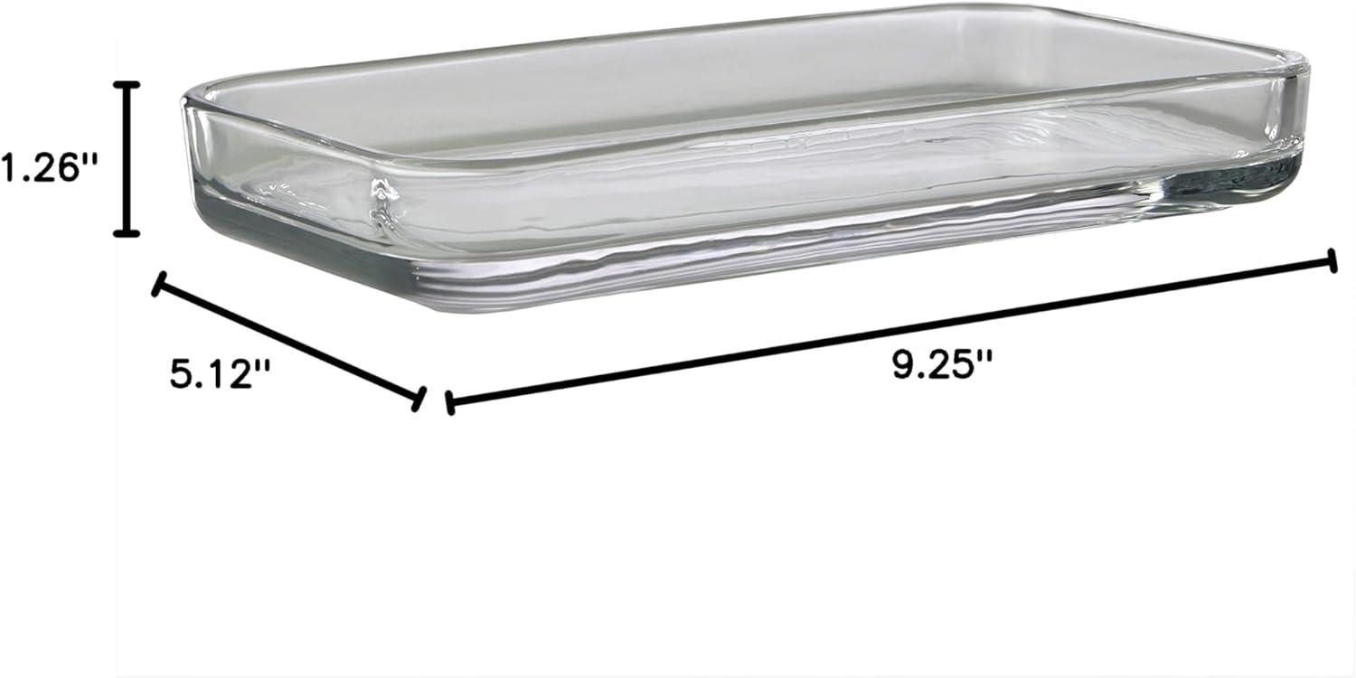 SKL Home Vern Yip Lincoln Vanity Tray, Clear