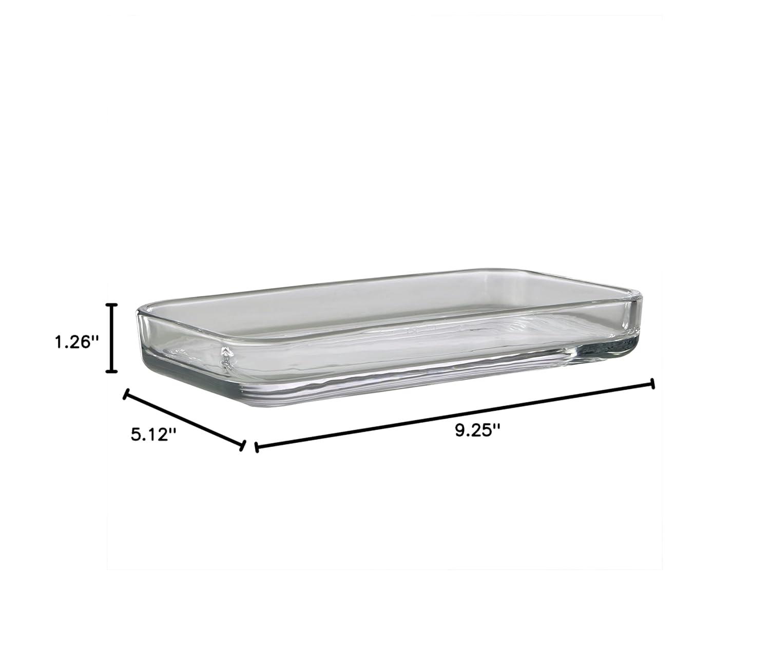 SKL Home Vern Yip Lincoln Vanity Tray, Clear