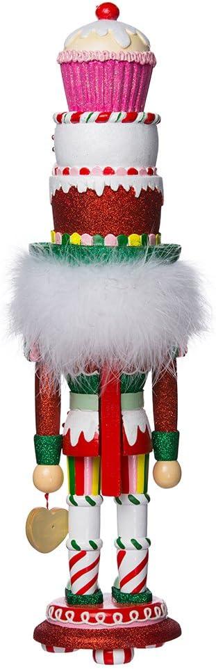 Kurt Adler 18-Inch Hollywood Cupcake and Sweets Nutcracker