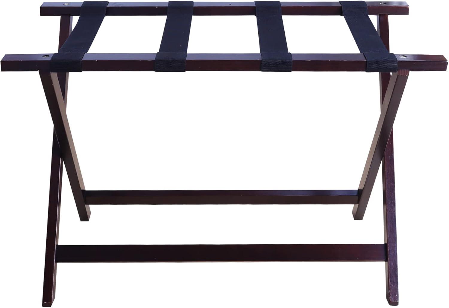 ROTSEN FURNITURE LLC. Heavy Duty Solid Wood Extra Wide Luggage Rack