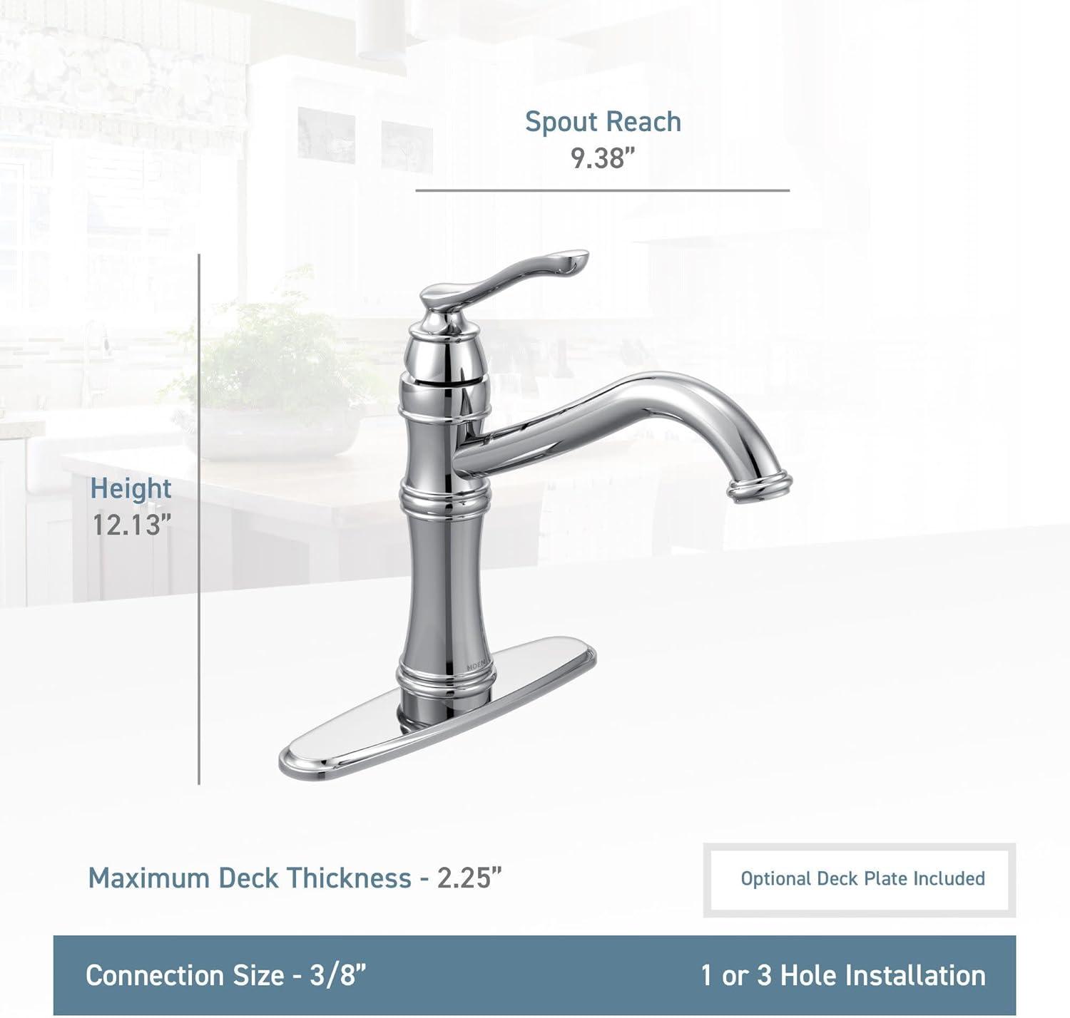 Belfield Single Handle Kitchen Faucet Duralock with Duralock™ and Supply Lines