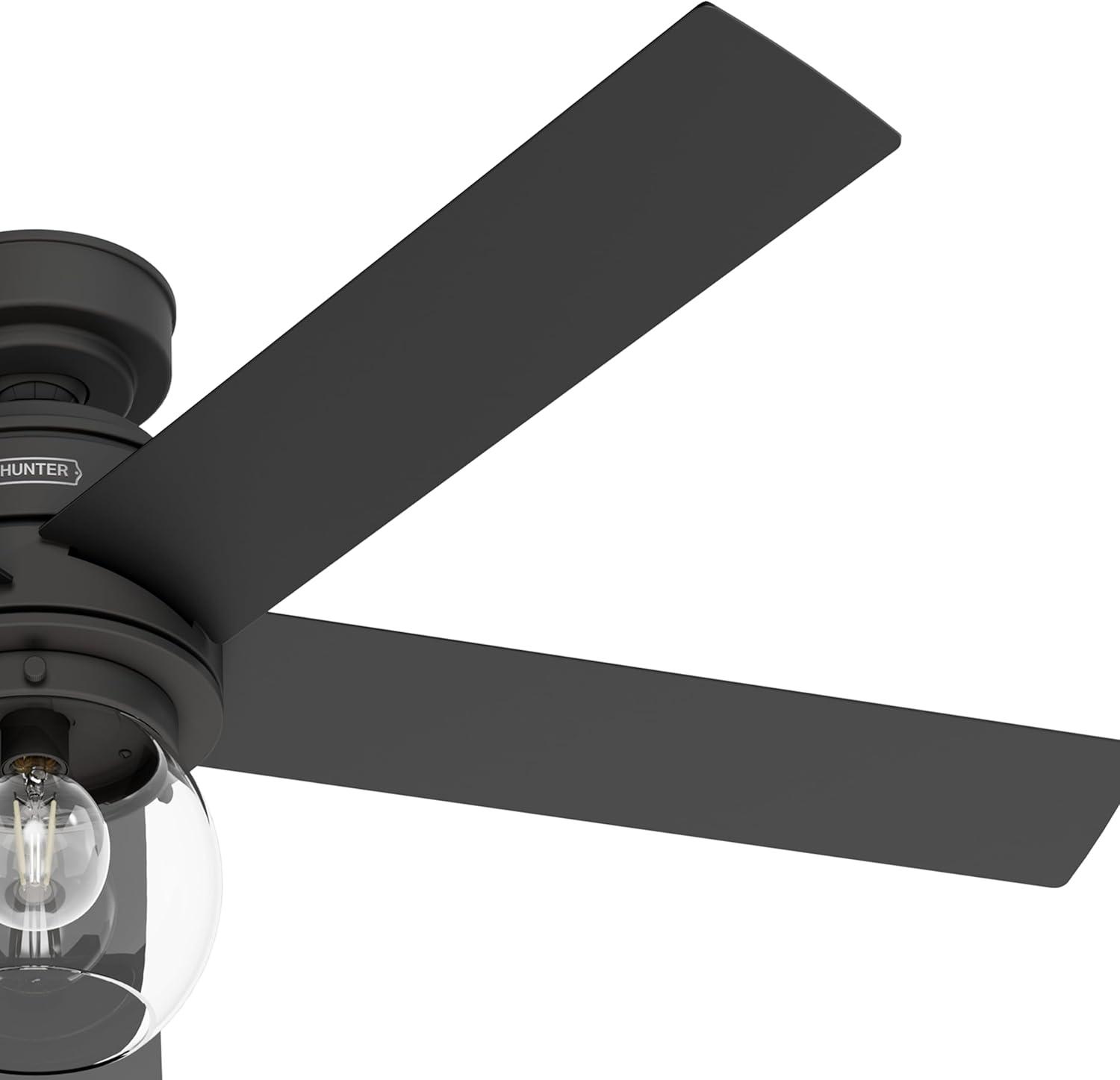 52" Xidane 5 -Blade LED Standard Ceiling Fan with Remote Control and Light Kit Included