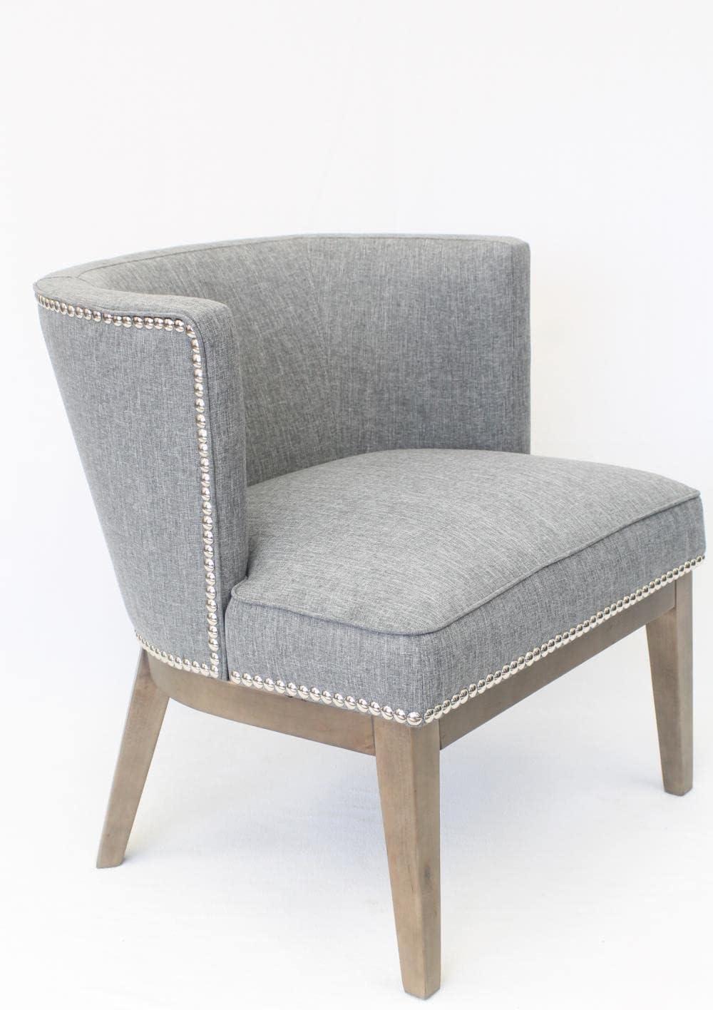 Ava Accent Chair Gray - Boss Office Products