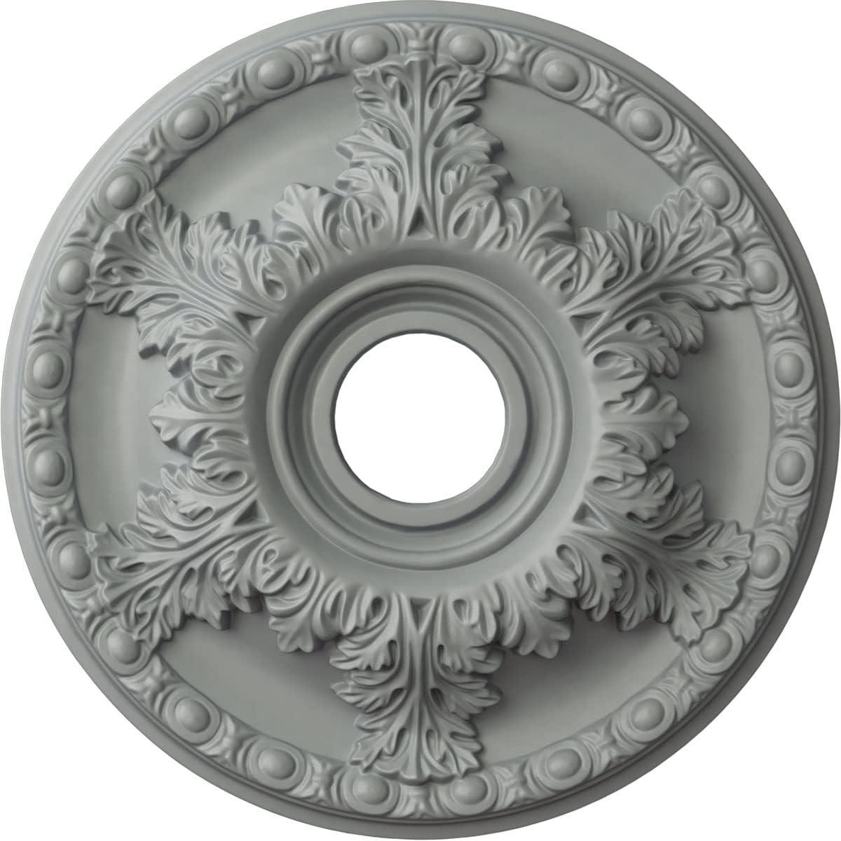 Ekena Millwork 18"OD x 3 1/2"ID x 2 1/2"P Granada Ceiling Medallion (Fits Canopies up to 6 5/8")