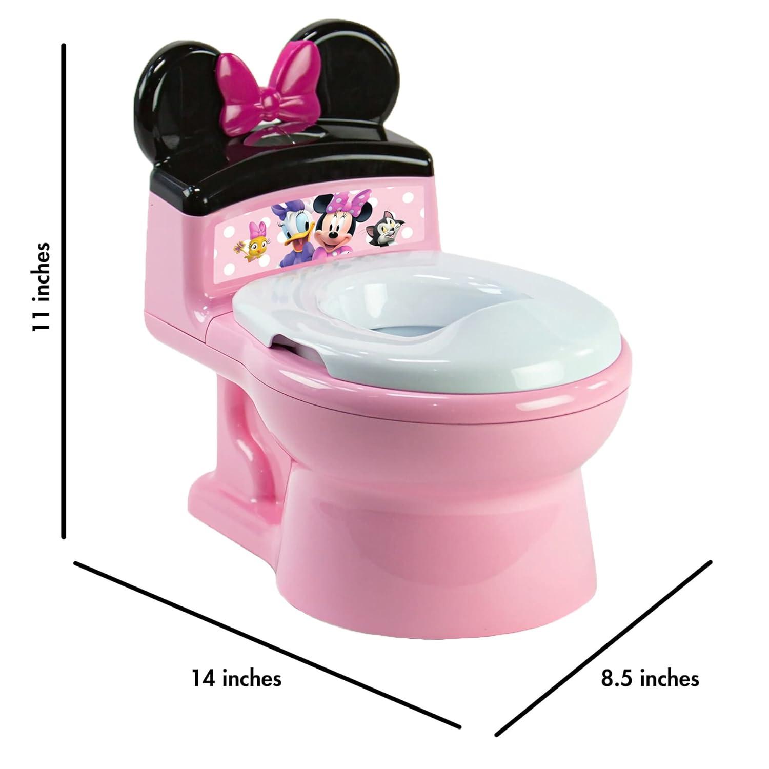 Disney Minnie Mouse Pink Potty Training Toilet Seat