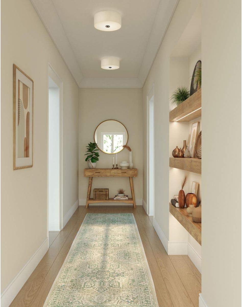 Lark Manor™ Armindo Fabric Semi Flush Mount