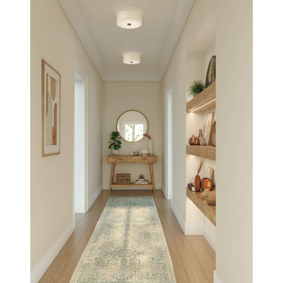 Lark Manor™ Armindo Fabric Semi Flush Mount